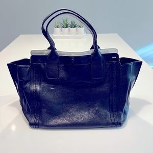 CHLOE ALISON TOTE Black Leather